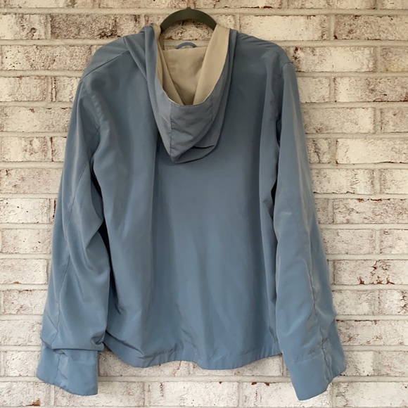 Women's Totes Light Blue Coat Lightweight 100% polyester Size Large - Picture 3 of 4